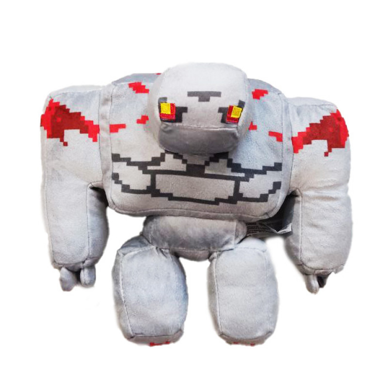 Мягкая игрушка Minecraft Redstone Golem "Красный голем" 24 см — фото 3